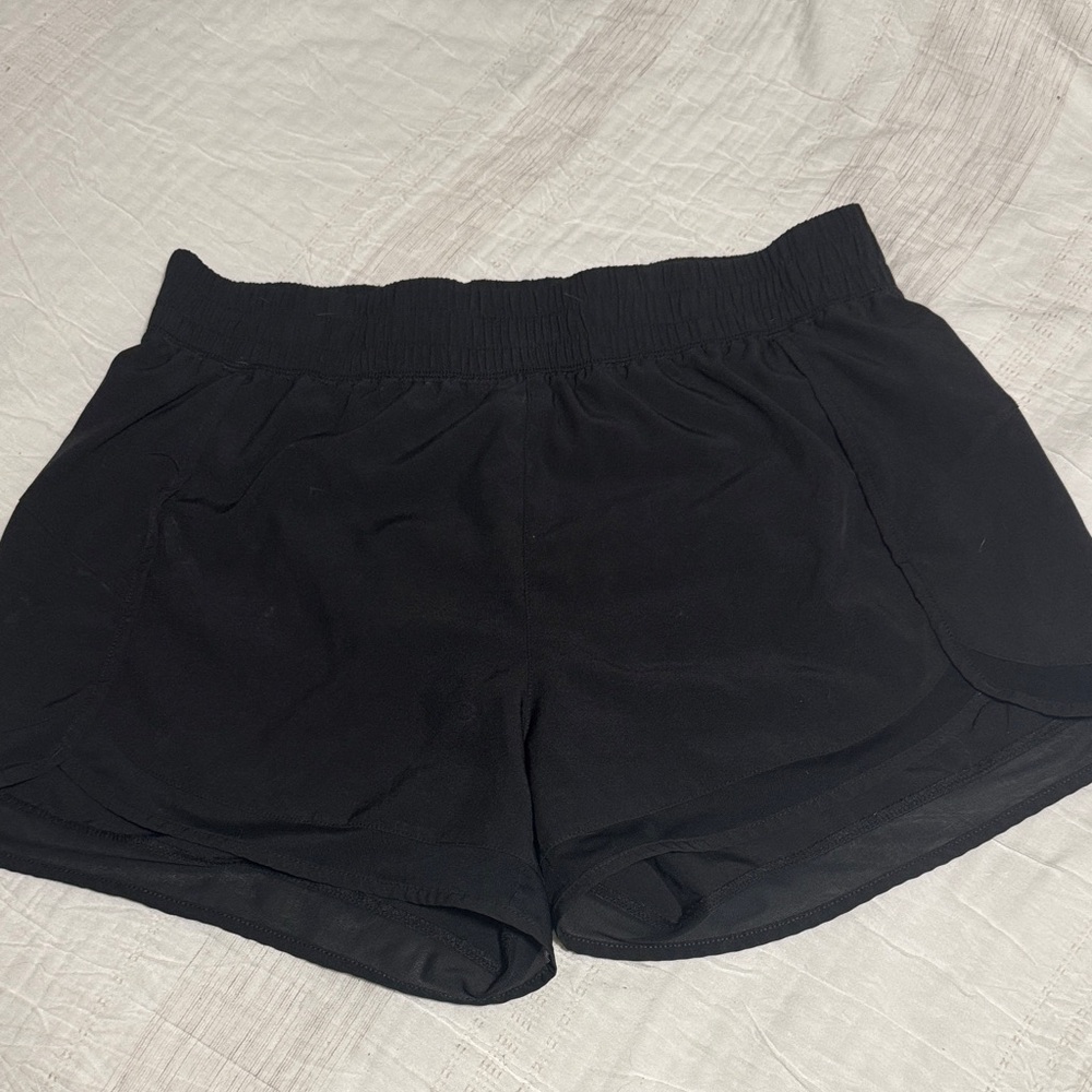 All in Motion Women's Black Athletic Shorts
